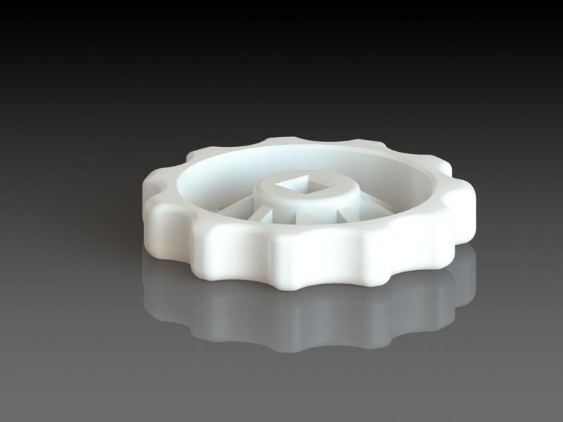 Tap wrench M10 round