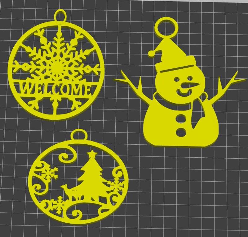 christmass ornaments v3