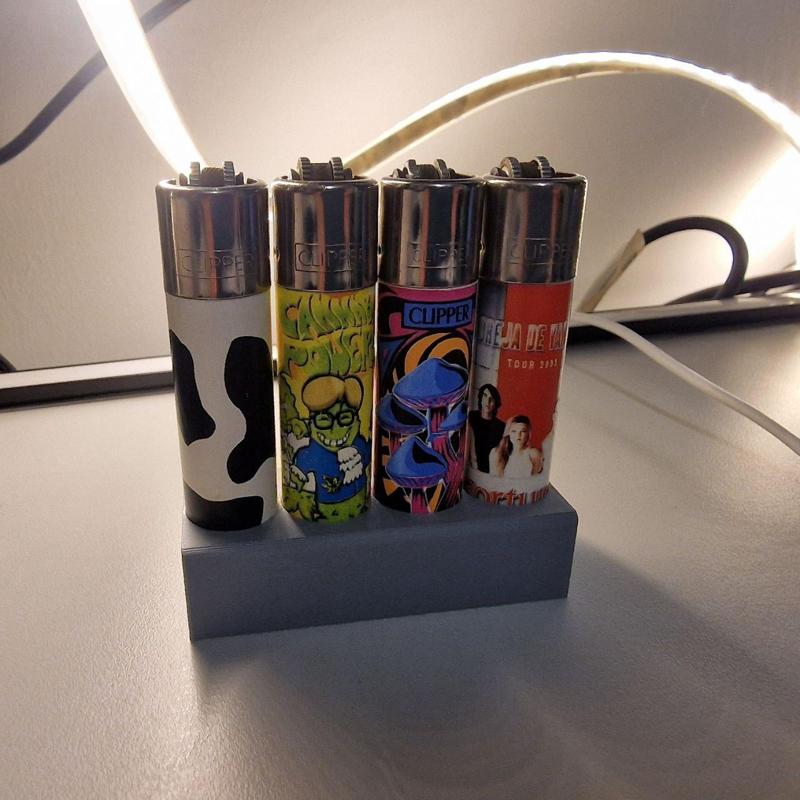 Expositor mechero clipper