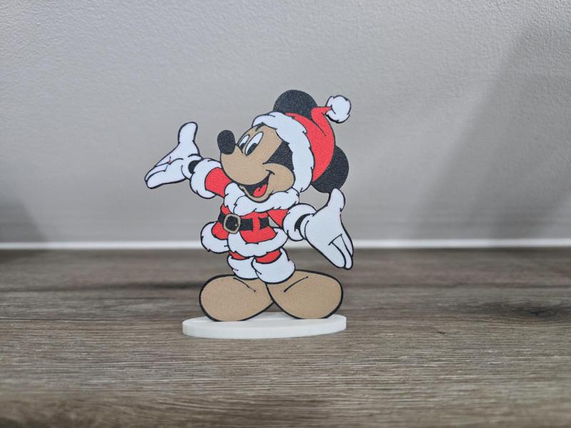 Mickey Santa Multicolor decoration