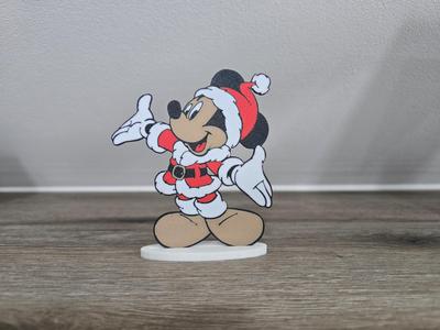 Mickey Santa Multicolor decoration