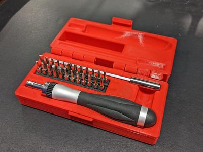 Titan 16092 Ratcheting Precision Screwdriver Case