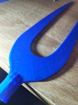 the fork is decorative