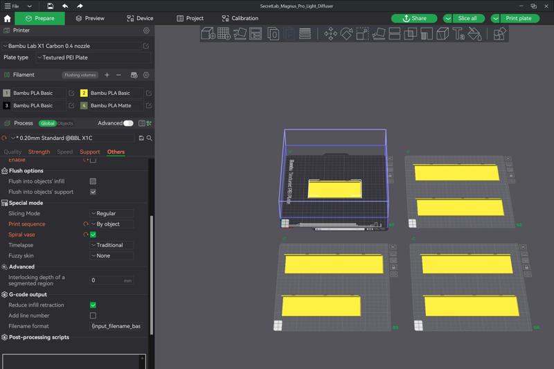 SecretLab Magnus Pro Light Diffuser