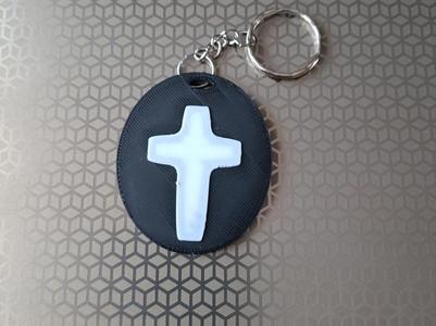 Jesus Cross Keychain