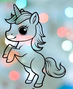 Unicorn 6 Cookie Cutter