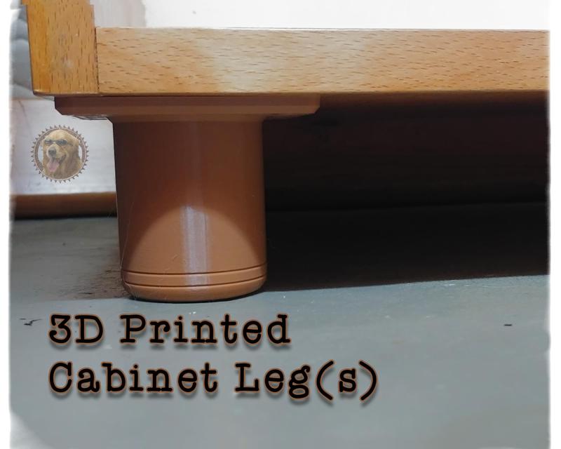 3D Printed Cabinet Leg(s)