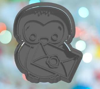 Harry Potter Hedwig With Letter Cookie Cutter