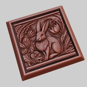 Rabbit Animal 3D Model for CNC Router Laser & 3D Printer