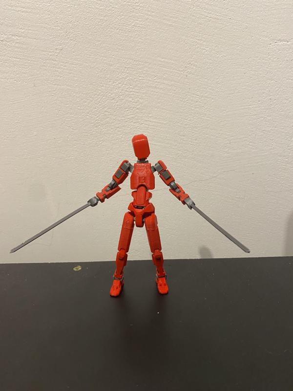 mano de katana para dummy 13