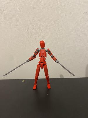 mano de katana para dummy 13