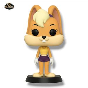 Lola Bunny Chibi Figure Looney Tunes 3D Model