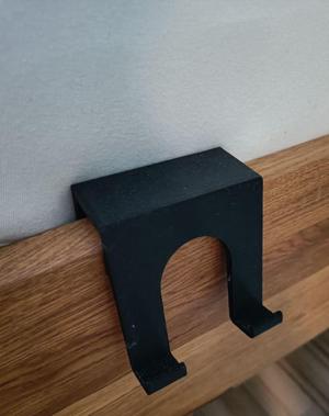 Bedside phone holder wide edition