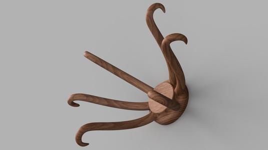 Hat Rack (Porte-chapeau): a Readymade by Marcel Duchamp