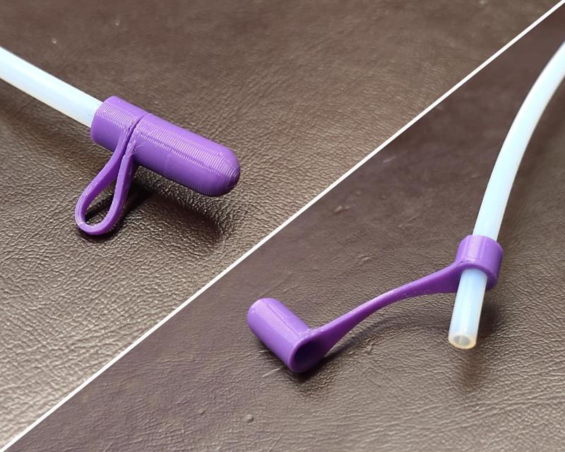 PTFE Tube Cap with Retainer (TPU)