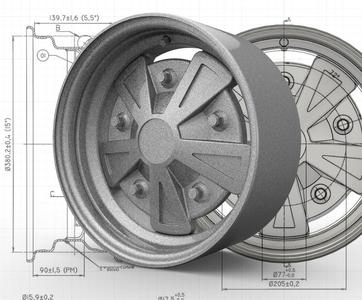 STL WHEEL STYLE FUMAGALLI
