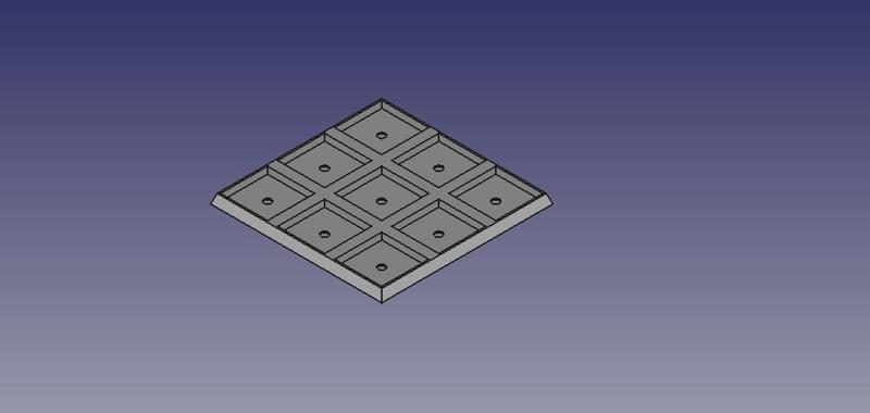 Customizable Adapter to convert 20mm to 25mm bases, Old World