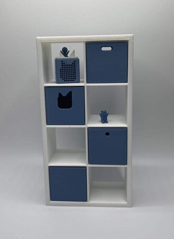 Christmas Elves / Wichtel Regal - Kallax like - 11 Versionen