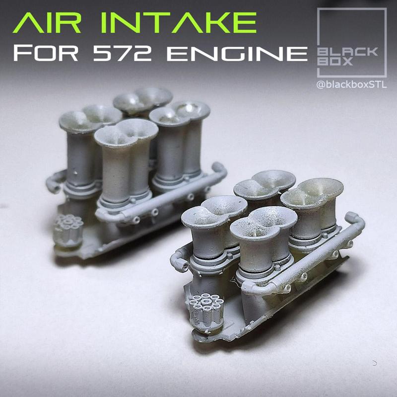 Air Intake set for 572 ENGINE 1-24th