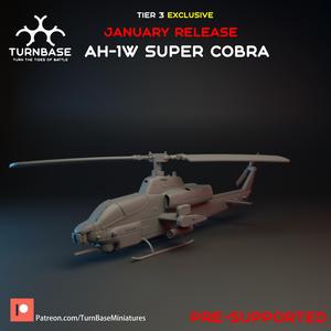 TurnBase Miniatures: Wargames - AH-1W Super Cobra