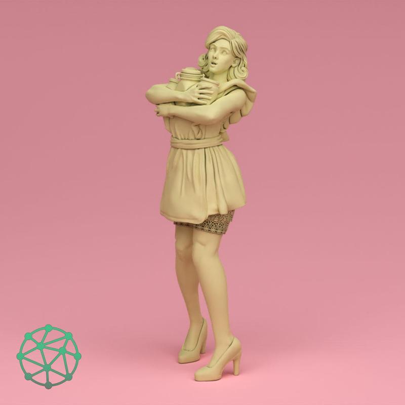 Vintage Veronica - Pose 1 (Jars)