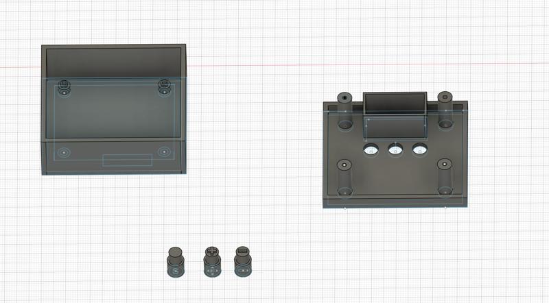 Enclosure for W1209 thermostat