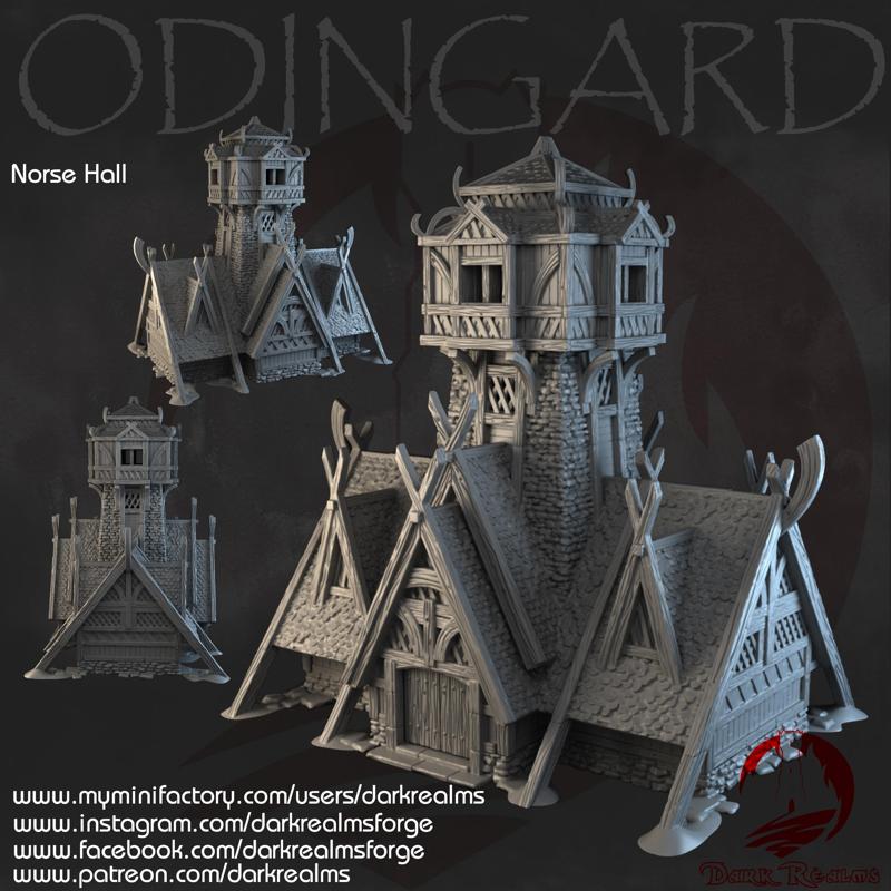Dark Realms - Odingard - Norse Hall