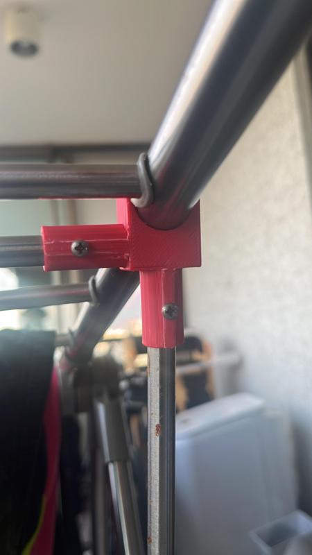 Acople Plástico para tendedero de ropa