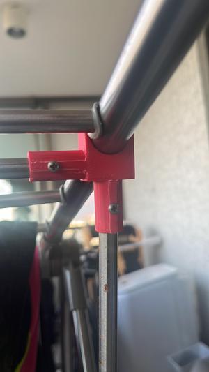 Acople Plástico para tendedero de ropa