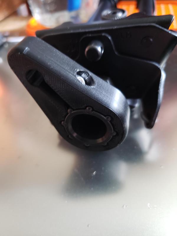 Harris Tilting Bipod tilt lock lever