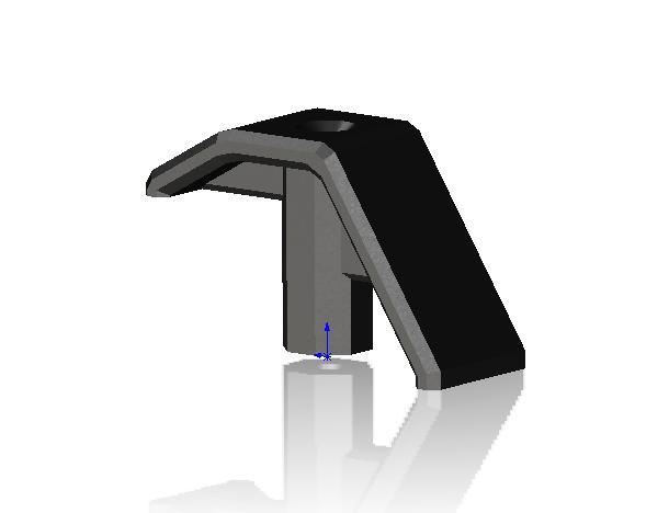 Mirror Clamps 1" Depth