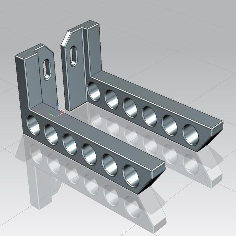 Supporti quadro elettrico PLC - PLC electrical panel supports