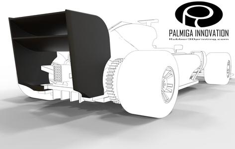 OpenRC F1 Crash safe Rear Wing