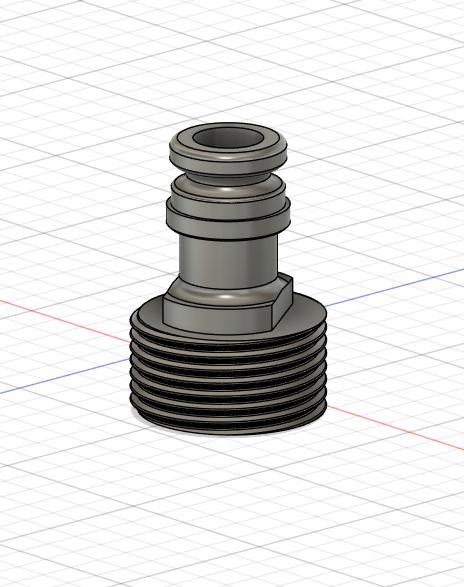 Garden hose device / screw adapter