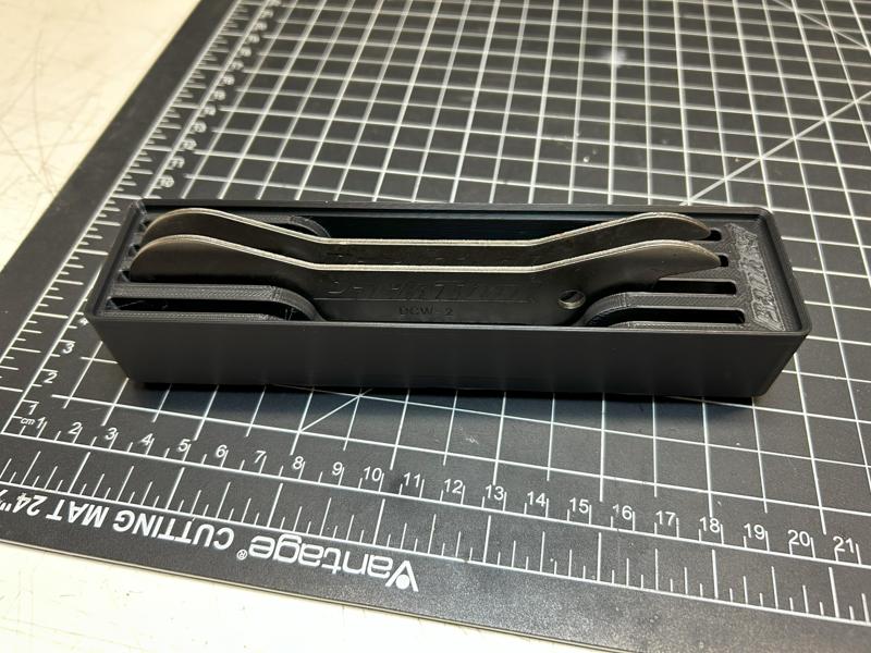 Gridfinity Park Tool Double-Ended Cone Wrench Bin