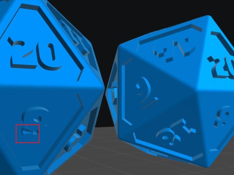 A 20 Faced Dice