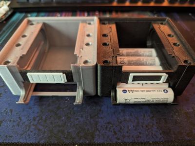 Stackable Battery Dispenser Label Full/Empty