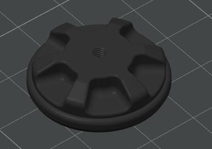 Threaded Foot for Industrial Phone Stand