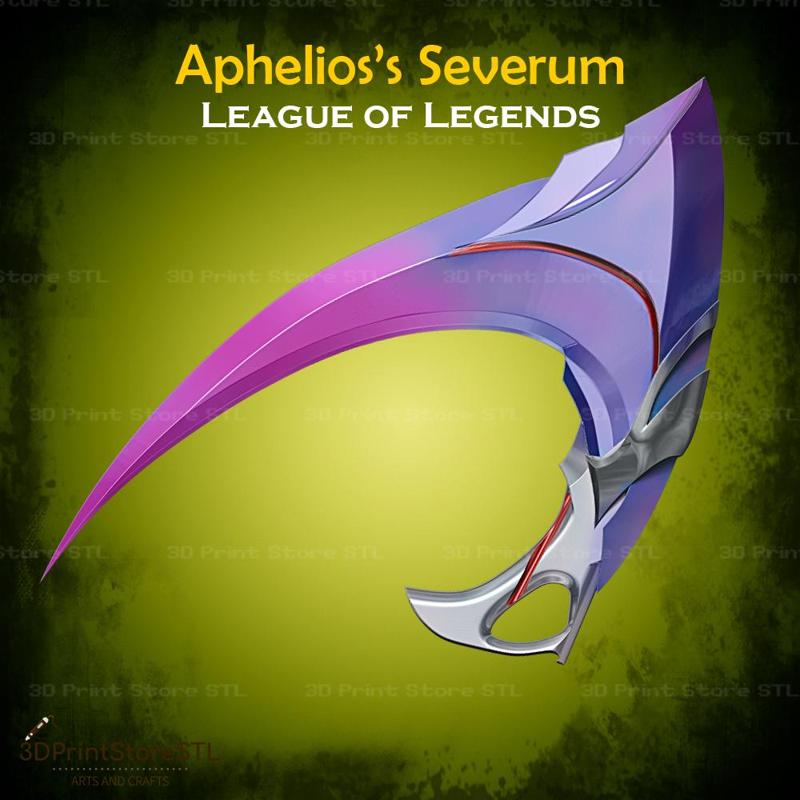 Aphelios Severum LOL league of Legends - Fan Art 3D print model