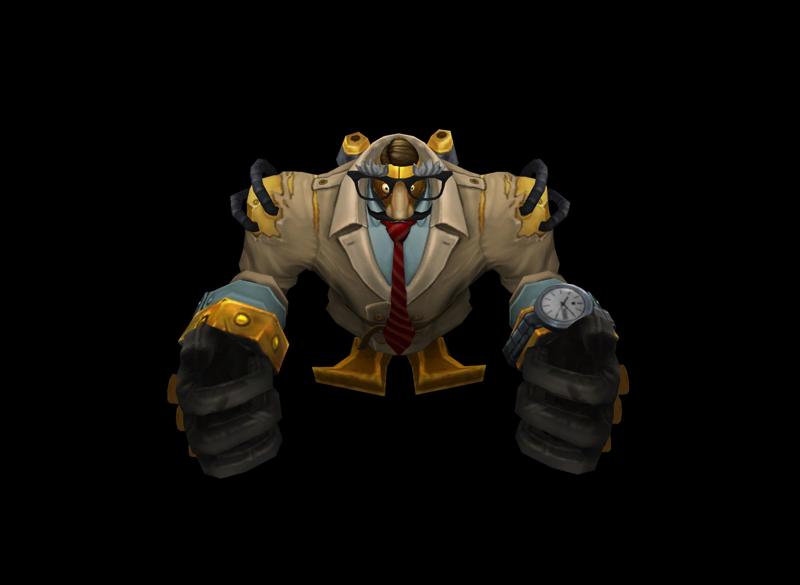 Definitely Not Blitzcrank League of Legends 3D print model