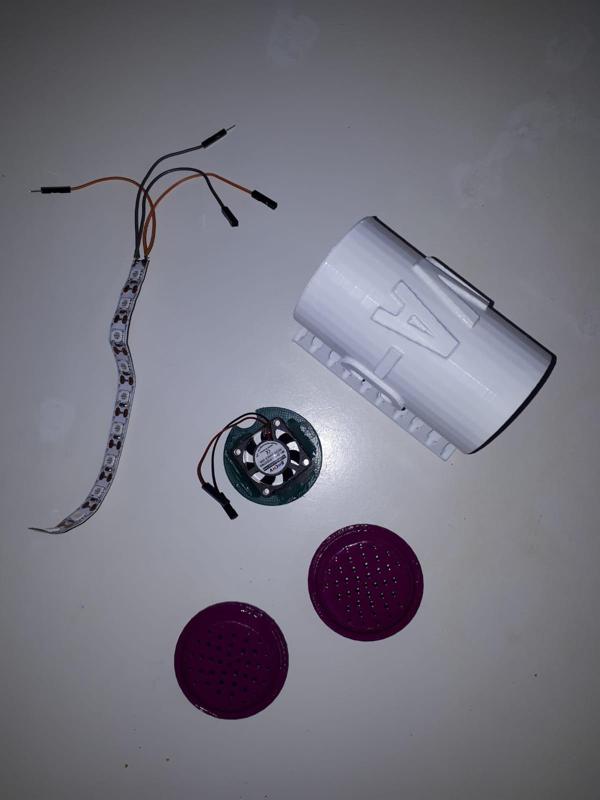 filtro uv-c para nevera o paraponer altavoces