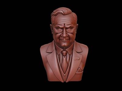 Herbert Hoover Bust