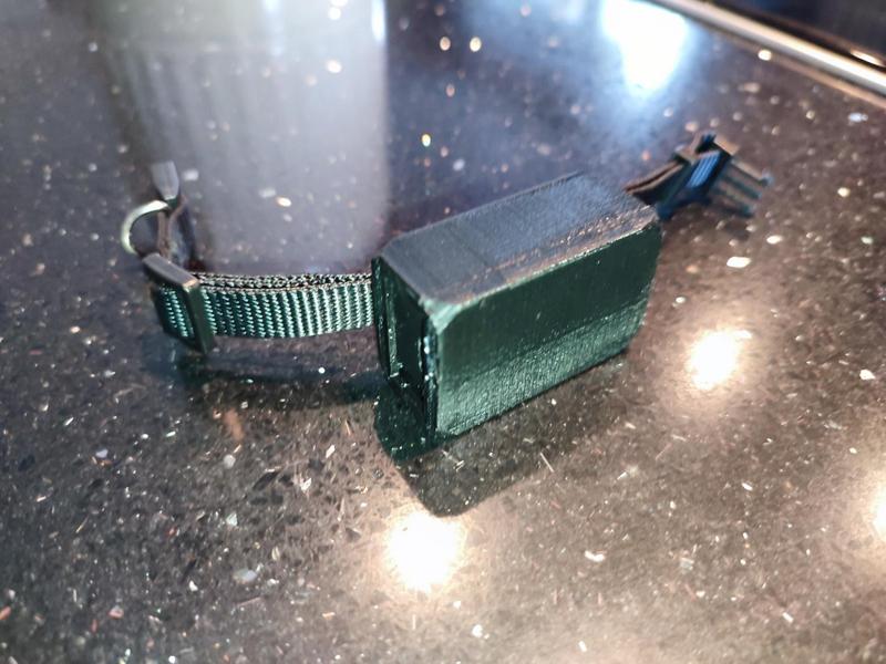 GF-07 or GF-21 "GPS"-Tracker holder for cat collar