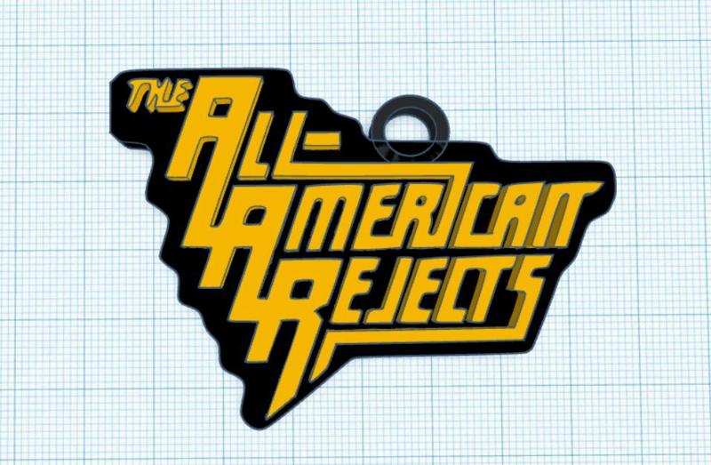 Key ring the all american rejects new design