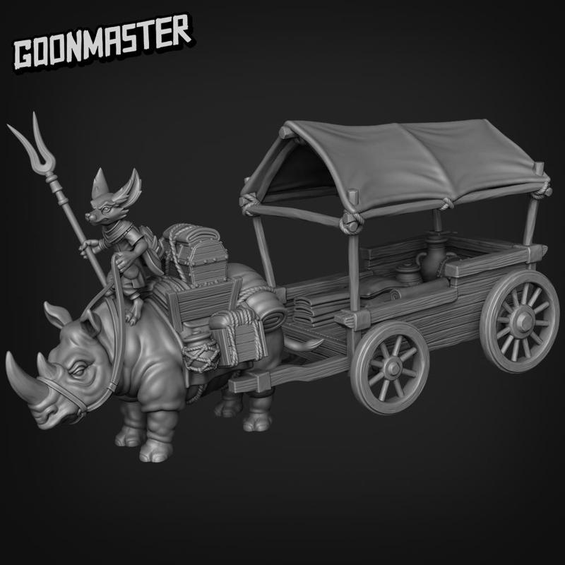 Fox and Rhino Merchant Caravan