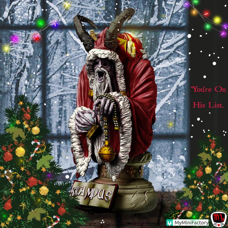 Krampus Collectible BUST