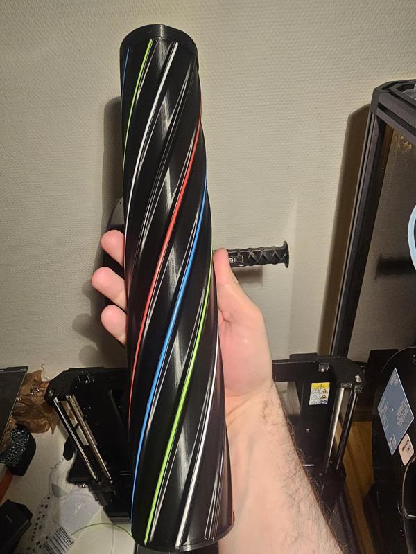 Playmat tube style storage with colors