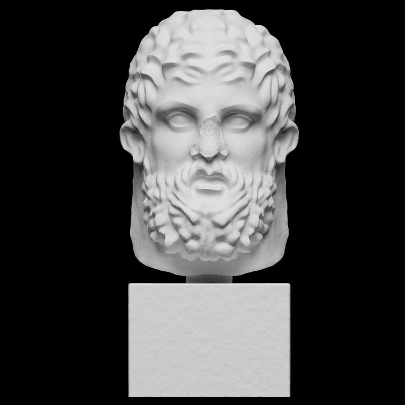 Head of Asclepius