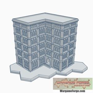 Gothic Building 80 with Hex Base GHB080