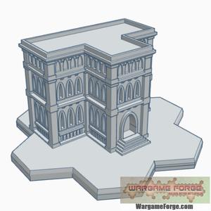 Gothic Building 6 with Hex Base GHB006